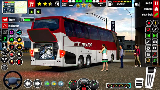Bus Simulator Travel Bus Games APK screenshot 1