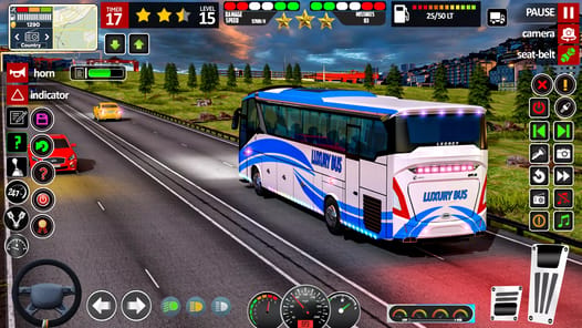 Bus Simulator Travel Bus Games APK screenshot 1