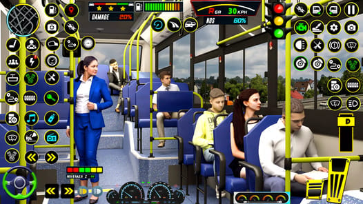 Bus Simulator Travel Bus Games APK screenshot 1