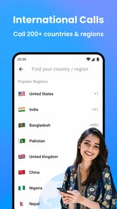 Get contacts - Global Call APK screenshot 1