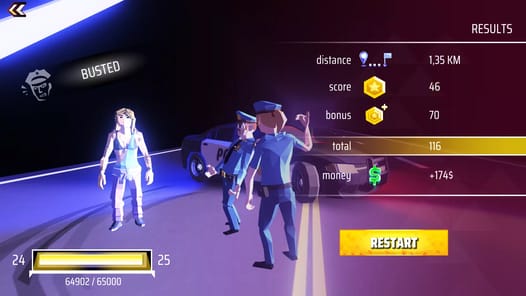 Moto Mad Racing APK screenshot 1