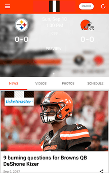 Cleveland Browns APK screenshot 1