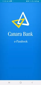 Canara e-Passbook APK screenshot 1
