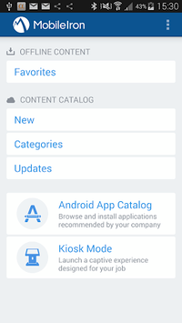 MobileIron Go APK screenshot 1