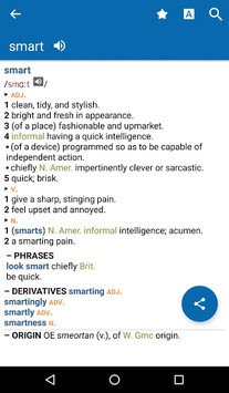 Concise Oxford English Dictionary APK screenshot 1