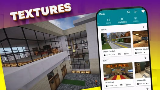 Mods, maps skins for Minecraft APK screenshot 1
