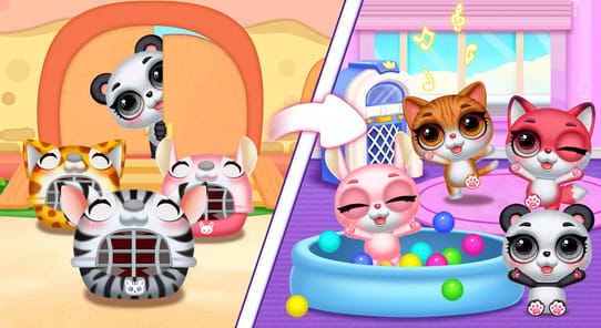 Cute Pets Dream Paradise APK screenshot 1