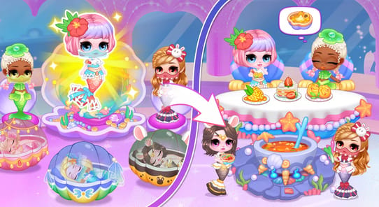 Sweet Dolls：Mermaid Princess APK screenshot 1