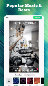 Lyrical Video Maker App: Moito APK screenshot 1