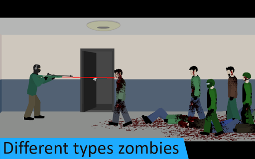 Flat Zombies: Defense & Cleanup APK screenshot 1
