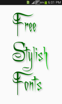 Stylish Fonts APK screenshot 1 Stylish Fonts APK screenshot 1