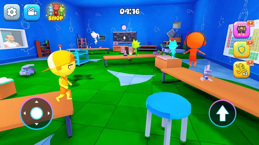 Monster School Breakout Obby APK screenshot 1