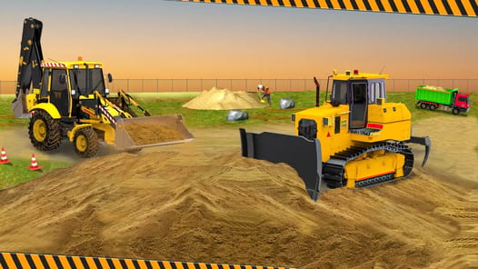 Heavy Construction Simulator APK screenshot 1
