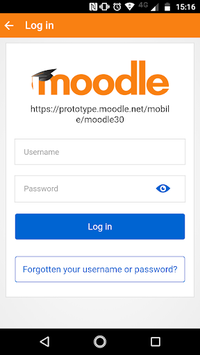 Moodle Classic APK screenshot 1