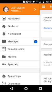 Moodle Classic APK screenshot 1