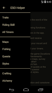 ESO Helper APK screenshot 1