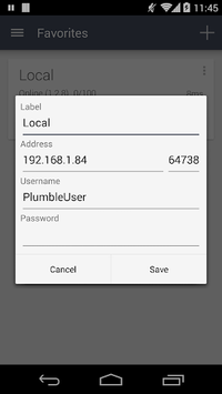 Plumble - Mumble VOIP (Free) APK screenshot 1