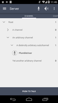 Plumble - Mumble VOIP (Free) APK screenshot 1