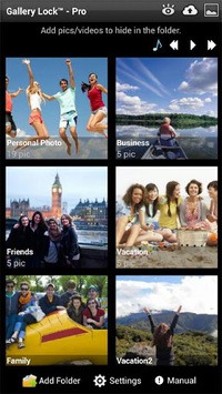 Gallery Lock (Hide pictures) APK screenshot 1