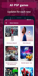 psp games files downloader APK screenshot 1