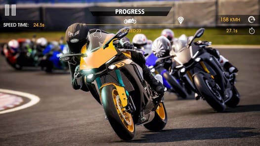 Turbo Bike Slame Race APK screenshot 1
