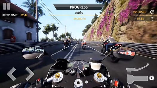 Turbo Bike Slame Race APK screenshot 1