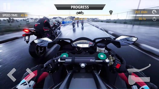 Turbo Bike Slame Race APK screenshot 1