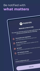 Motorola Notifications APK screenshot 1