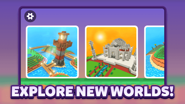 Crafty Lands - Craft, Build and Explore Worlds APK screenshot 1