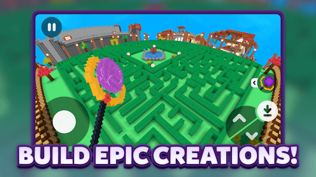 Crafty Lands - Craft, Build and Explore Worlds APK screenshot 1