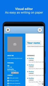 Resume Maker | CV Builder App APK screenshot 1