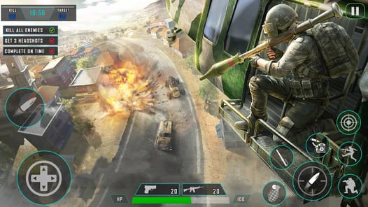 Offline Gun Games : Fire Games APK screenshot 1