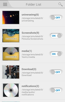 Nomedia APK screenshot 1