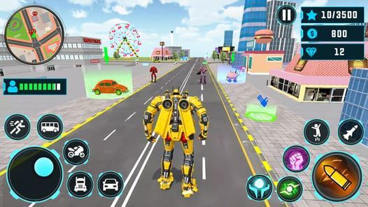 Robot War - Robot Transform 3D APK screenshot 1