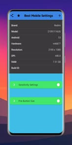 Sensitivity Tool APK screenshot 1