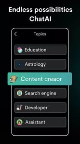 Chat AI APK screenshot 1