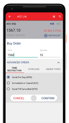 Trade Free - Kotak Stock Trader APK screenshot 1