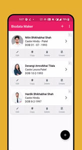 Marriage Bio Data Maker APK screenshot 1