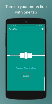 Pure Web - The First Porn Blocker APK screenshot 1