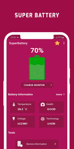 SuperBattery APK screenshot 1