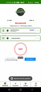 MTM Tunnel Lite APK screenshot 1
