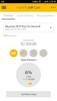 MyMTN APK screenshot 1 MyMTN APK screenshot 1