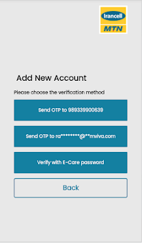 MyIrancell APK screenshot 1
