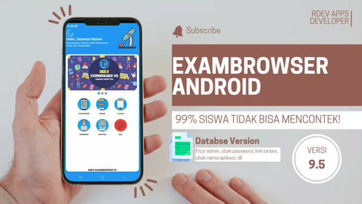 Exam Browser 2025 - Exambro APK screenshot 1