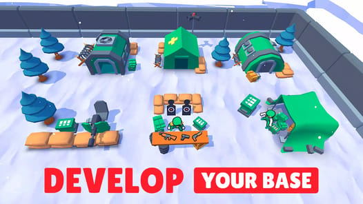Soldier Wars RPG Fight Battle APK screenshot 1