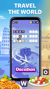 Wordelicious - Fun Word Puzzle APK screenshot 1