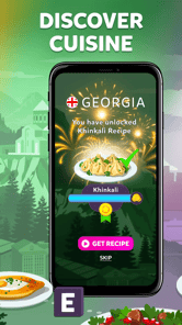 Wordelicious - Fun Word Puzzle APK screenshot 1