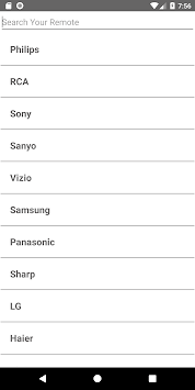 Sony Blu Ray Player Remote APK screenshot 1