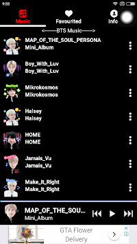 BTS Music - All Songs Music for BTS APK screenshot 1 BTS Music - All Songs Music for BTS APK screenshot 1