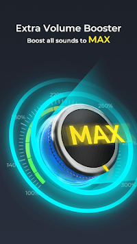 Extra Volume Booster - loud sound speaker APK screenshot 1